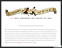 Tablet Screenshot of gregorymone.com